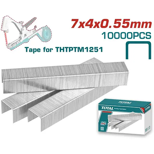 Скобы для подвязки Total THTPTM1251S 10000 шт.