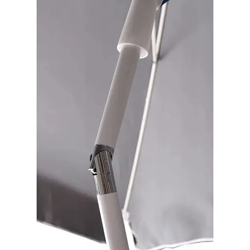 Зонт садовый Jumi Garden 200х130см серый - фото 3