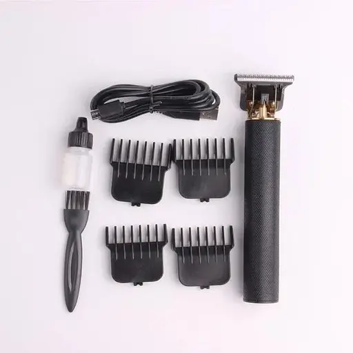 Профессиональная беспроводная машинка-триммер для стрижки Geemy Gm 6603 черный - фото 2