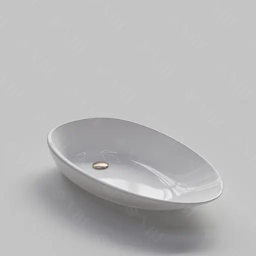 Умивальник VBI Trento 75 white накладний VBI-011903, Білий - фото 4