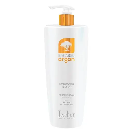 Шампунь аргановый с маслом бабаcсу Babassu Argan Le Cher, 1000 мл профессиональный косметика для волос - фото 1