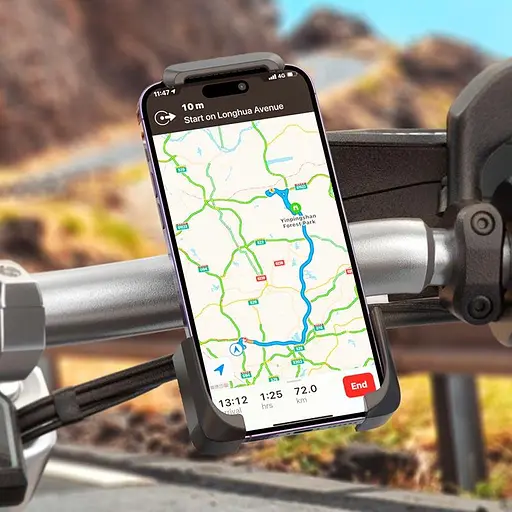 Держатель Hoco Fair bicycle motorcycle universal holder DCA28 для 4.7-7.1 дюймовых устройств - фото 6