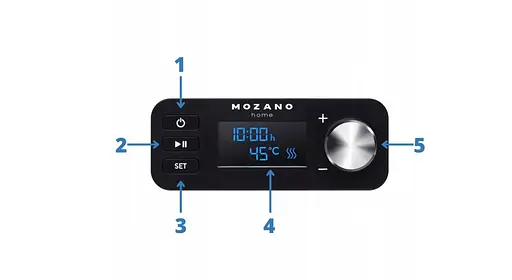 Сушилка для овощей фруктов ягод и снеков дегидратор Mozano PRO Food Dryer 450W - фото 10