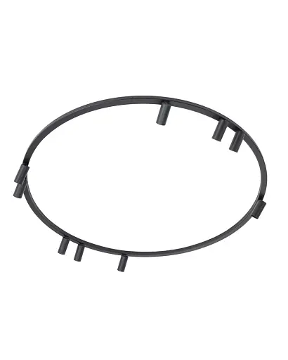 Люстра Nowodvorski 11950 Fourty Round GU10 R35 9x10W IP20 чорна - фото 4