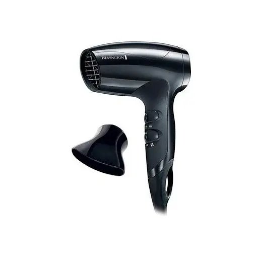 Фен Remington дорожній Compact, 1800Вт, 3 режими, еко режим , чорний - фото 2