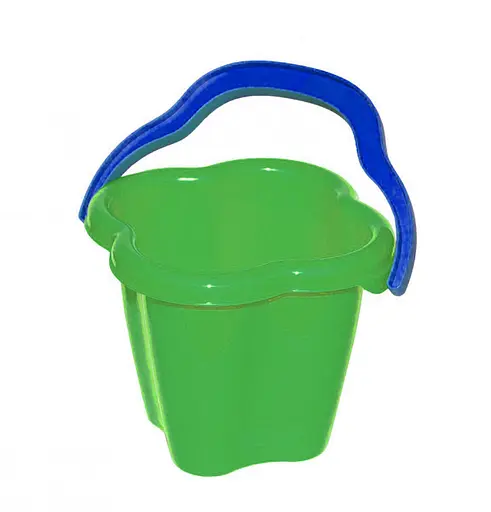 Дитяче іграшкове відерце "Дзвіночок" Colorplast 1029 Зелений - фото 1