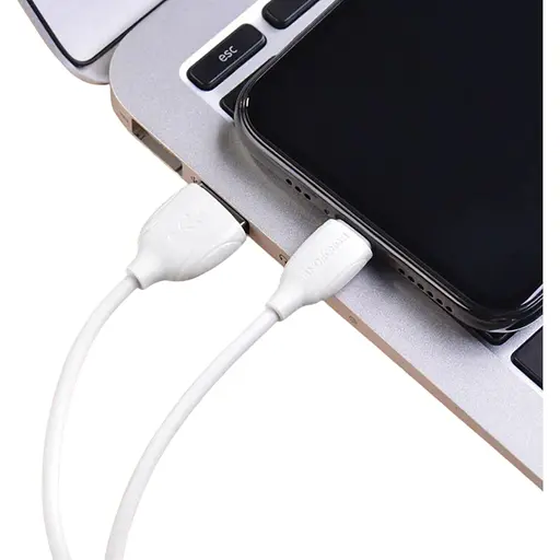 Кабель microUSB Borofone BX19, 2.4 A 1 м 6931474701787 - фото 1