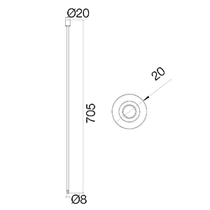Системи SM 8878 Cube pipe A700 Black - фото 2