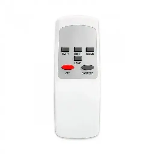 Напольный вентилятор Wimpex WX-1604R с пультом 100Вт 43см с регулировкой высоты Белый/Черный - фото 4