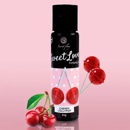 Гель на водній основі Secret Play Foreplay Gel Sweet Love вишня 55 мл - фото 3
