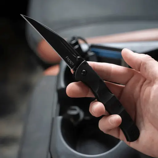 Нож Cold Steel Frenzy II 3V G-10 Black - фото 5