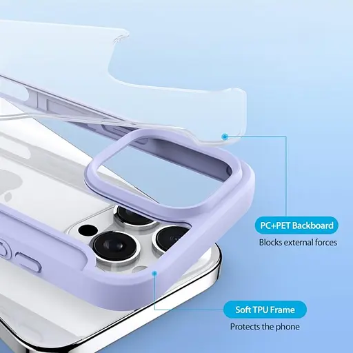 Чохол-книжка Dux Ducis Skin X Pro with MagSafe для Apple iPhone 16 Pro Max (6.9) Purple - фото 4