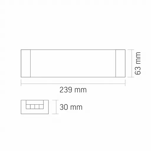 Блок живлення для LED стрічки VIDEX DC12V 33.3A 400W IP20 (VL-LST-P400-12V) - фото 7