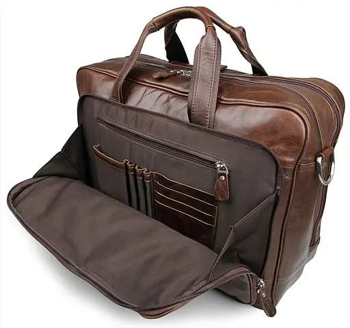 Сумка чоловіча Vintage 43х30,5х15 см sum0028930 - фото 7