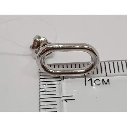 Срібні сережки-пуссети Qvaliz. 902-01272 - фото 2