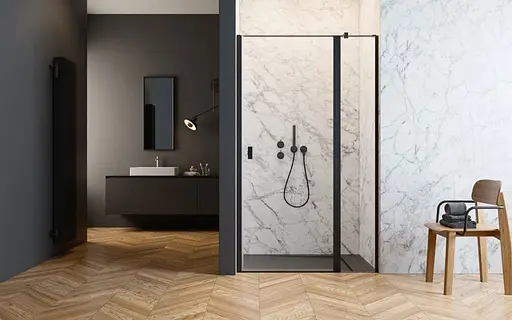 Душові двері Radaway Nes Black DWJ II 80 см 10036080-54-01R - фото 5