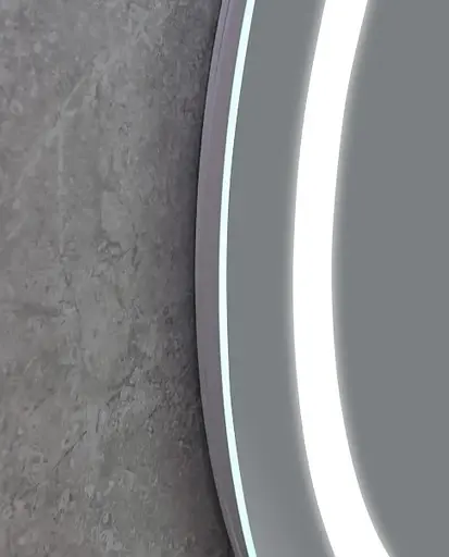 Зеркало Mixxus Plain MC02-60 (часы, LED-подсветка, антизапотевание) (MI6012) - фото 3