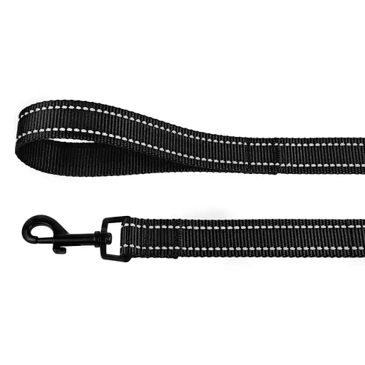 Поводок для собак Barksi Active 152х1.6 см черный - фото 3