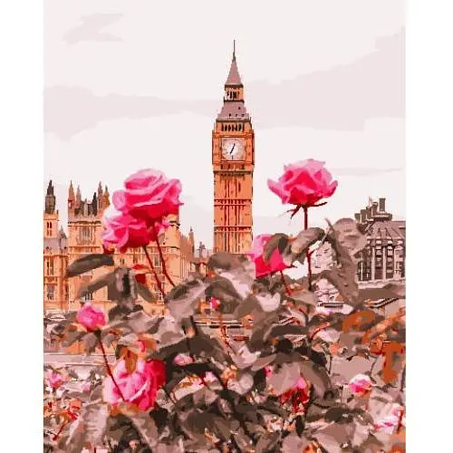 Розмальовка за номерами ArtStory Біг-Бен (40х50) (AS0701)