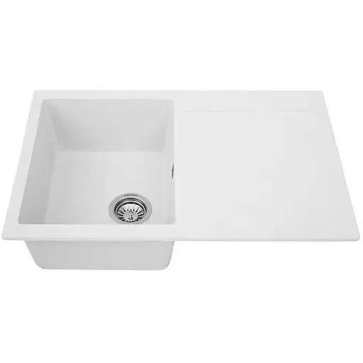 Кухонная мойка Interline Vega white - фото 2