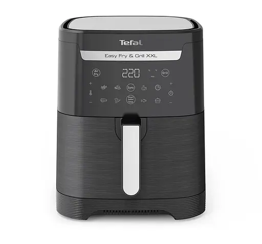 Tefal Мультипечь EasyFry&Grill XXL, 1830Вт, чаша-6.5л, сенсорное управл., 8 программ, пластик, черный - фото 1