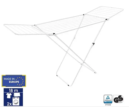 Сушилка для белья напольная Casa Si Kolibri 18m White (CS42191C06D) - фото 2