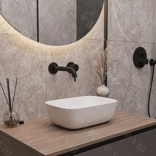 Умивальник VBI Ravenna S white накладний VBI-011201, Білий - фото 2