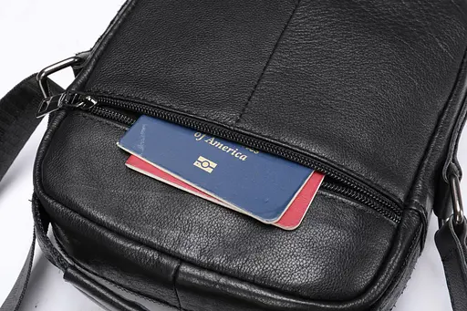 Чоловіча шкіряна сумка Vintage 17х21х5 см sum0013956 - фото 7