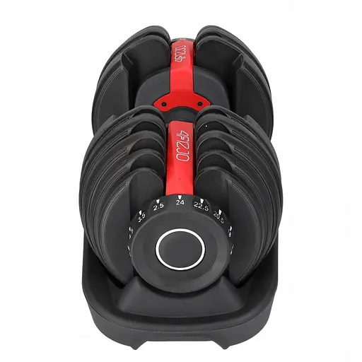 Гантель с регулируемым весом 4FIZJO Premium 2.5-24 кг 4FJ0575 (P-5907739319203) - фото 6