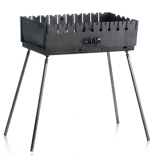 Мангал раскладной (кейс) Сила толщина 2 мм 10 шампуров 