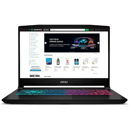 Ноутбук MSI Katana 15 HX B14WFK-494XPL - i5-14450HX 15.6 16GB 512GB No OS RTX 5060 115W - фото 1