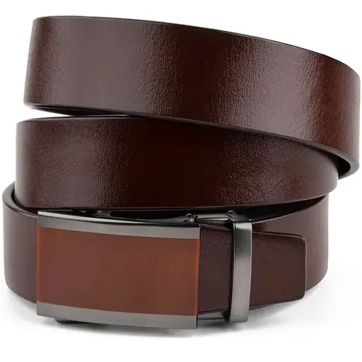 Ремінь шкіряний Vintage чоловічий 115х3,5 см acs0014828 - фото 1