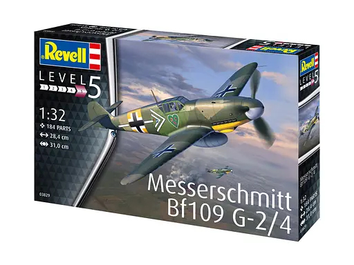 Сборная модель-копия Revell Китак Messerschmitt Bf109 G-2/4 1:32 (RVL-03829) - фото 10