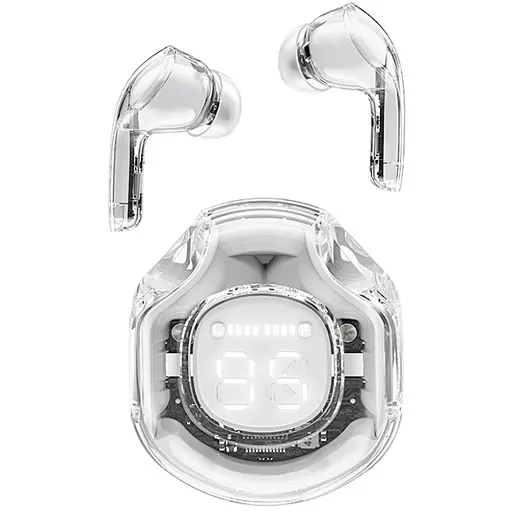 Навушники TWS Acefast T8 white moon - фото 4