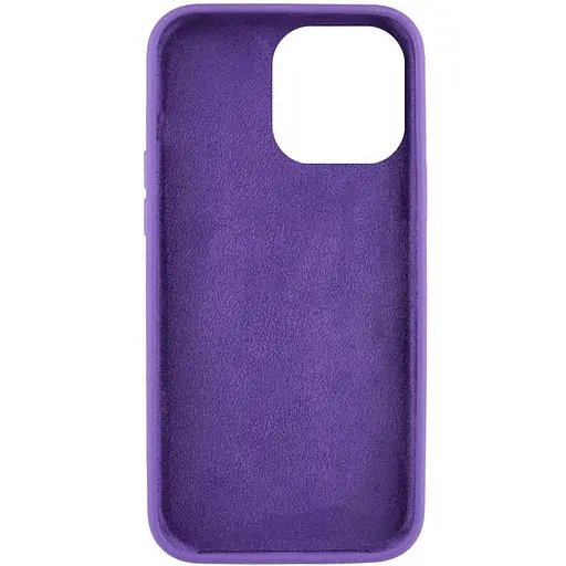 Чохол Epik Silicone Case Full Protective AA NO LOGO для Apple iPhone 15 Pro 6.1 Фіолетовий/Amethyst - фото 4