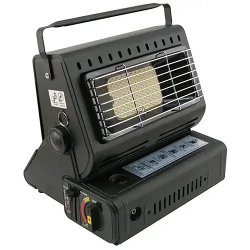 Обогреватель газовый + плита (горелка) Tradis Черный