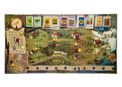 Настольная игра Kilogames Виноделие: Тоскана. Основное издание (Viticulture Tuscany Essential Edition) (укр.) (KG-2260) - фото 5