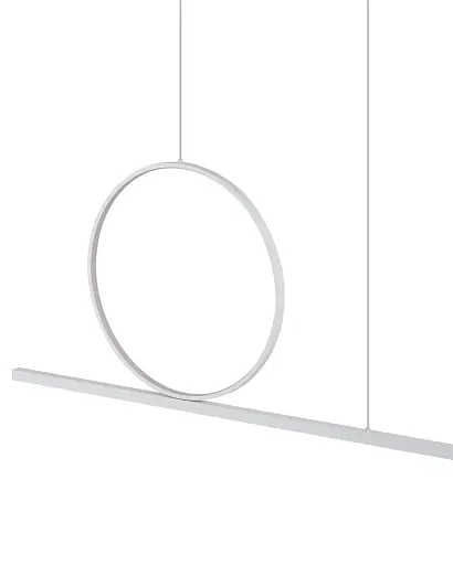 Підвісний світильник, люстра Nowodvorski 11885 Lineo LED 2x39W 3000K 1500Lm IP20 білий - фото 4