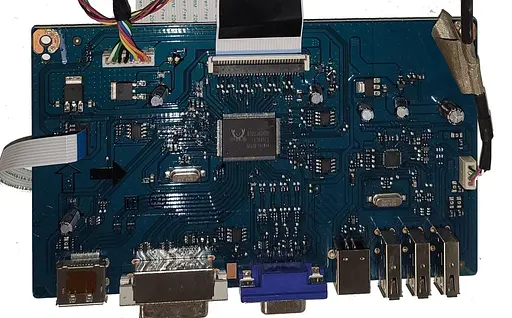 Материнская плата монитора DELL P2414H (4H.26301.A00) "Б/У" - фото 1