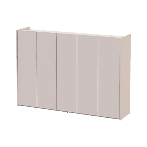 Тумба для обуви Doros Кассель Кашемир 5 ДСП 159х40х110 (41516217)