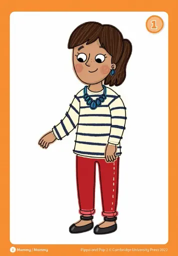 Pippa and Pop 2 Flashcards British English - фото 3