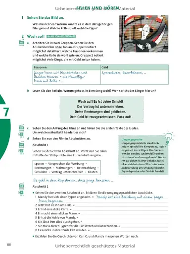 Sicher! C1.2 Kurs- und Arbeitsbuch C1 Lektion 7-12 mit CD-Rom zum Ar - фото 7