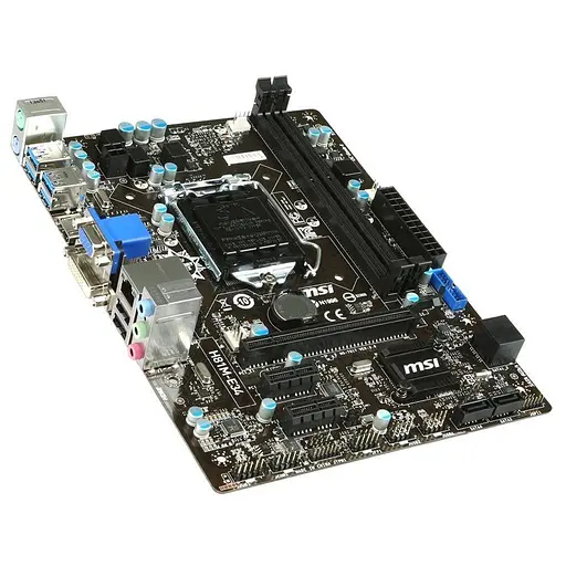 Материнская плата MSI H81M-E34 (s1150) Б/У - фото 2