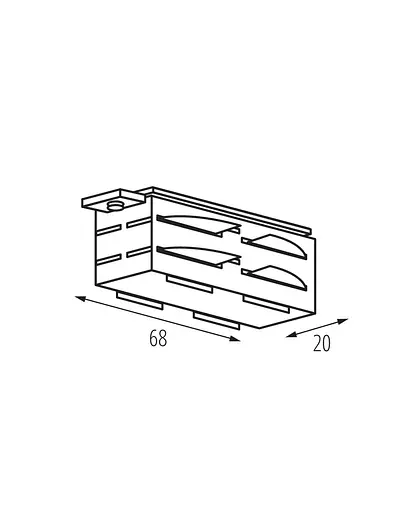 З’єднувач лінійний Kanlux 33238 Tear IP20 Wh - фото 2