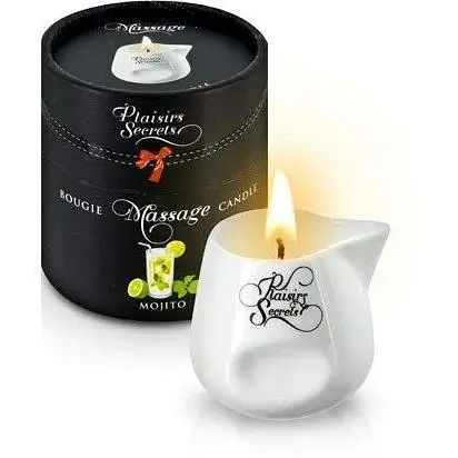 Масажна свічка Plaisirs Secrets Mojito (80 мл)