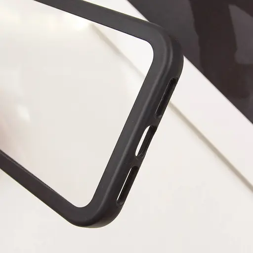 Чохол Epik TPU Transparent + Colour 1.5 мм для Apple iPhone 14, 6.1 Black - фото 6