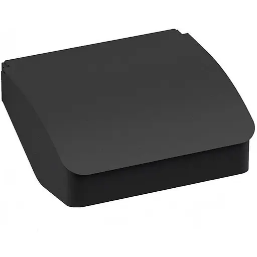 Тримач туалетного паперу Sonia S-Cube Black 173020 Чорний - фото 1