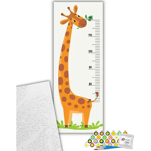 Ростомер ArtCraft Жирафик 30х80 см (15122-AC) - фото 2