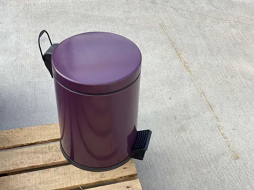 Ведро для мусора с педалью Mertinox 5 л Фиолетовый 4501.2028S.101.05 violet  - фото 2