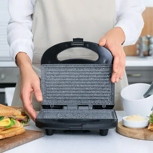 Сендвічниця-гриль MAGIO МG-367,780Вт, панелі з керамічним покриттям - фото 4